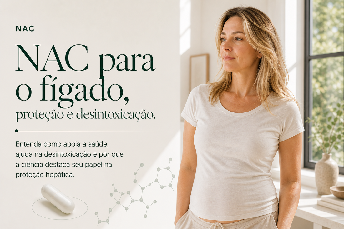 NAC para o fígado: proteção e desintoxicação